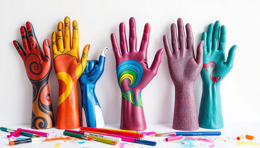 Get Creative With Colour: Hand Casting Painting & Effects - Arts Aura